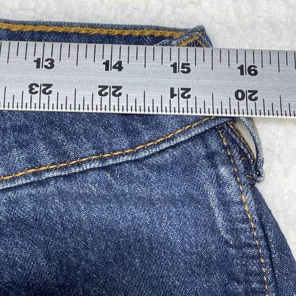 Levis Jeans Mens 537 31x34 Western Bootcut Dark Wash Mid Rise Denim NWT - Picture 4 of 13